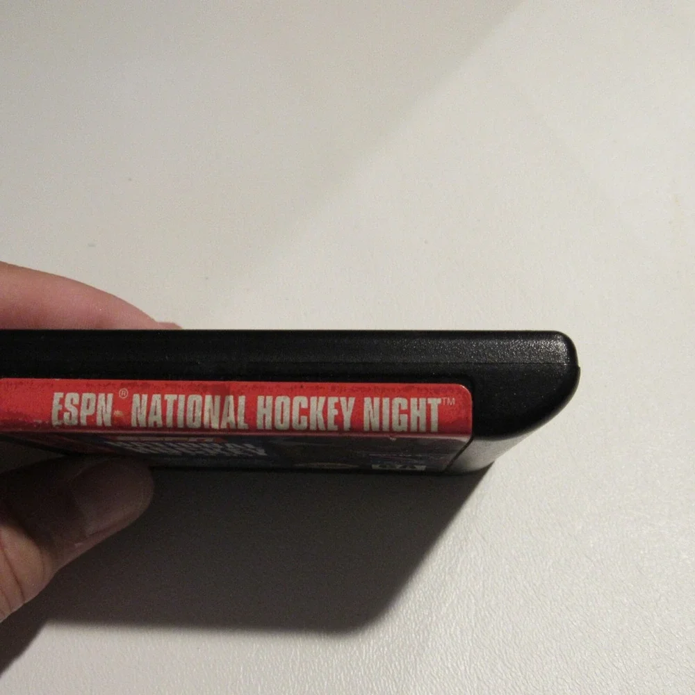 ESPN National Hockey Night Sega Genesis, 1994 Video‎ Game Cartridge Only